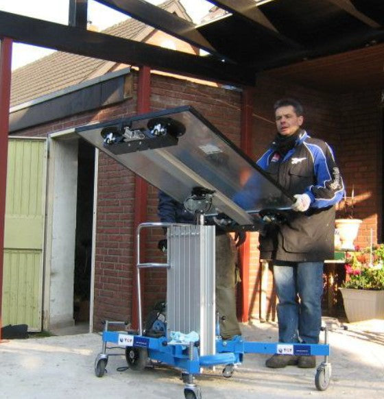 Glasmontagehilfe - TGT "EasyLift" (4,20m Hubhöhe)